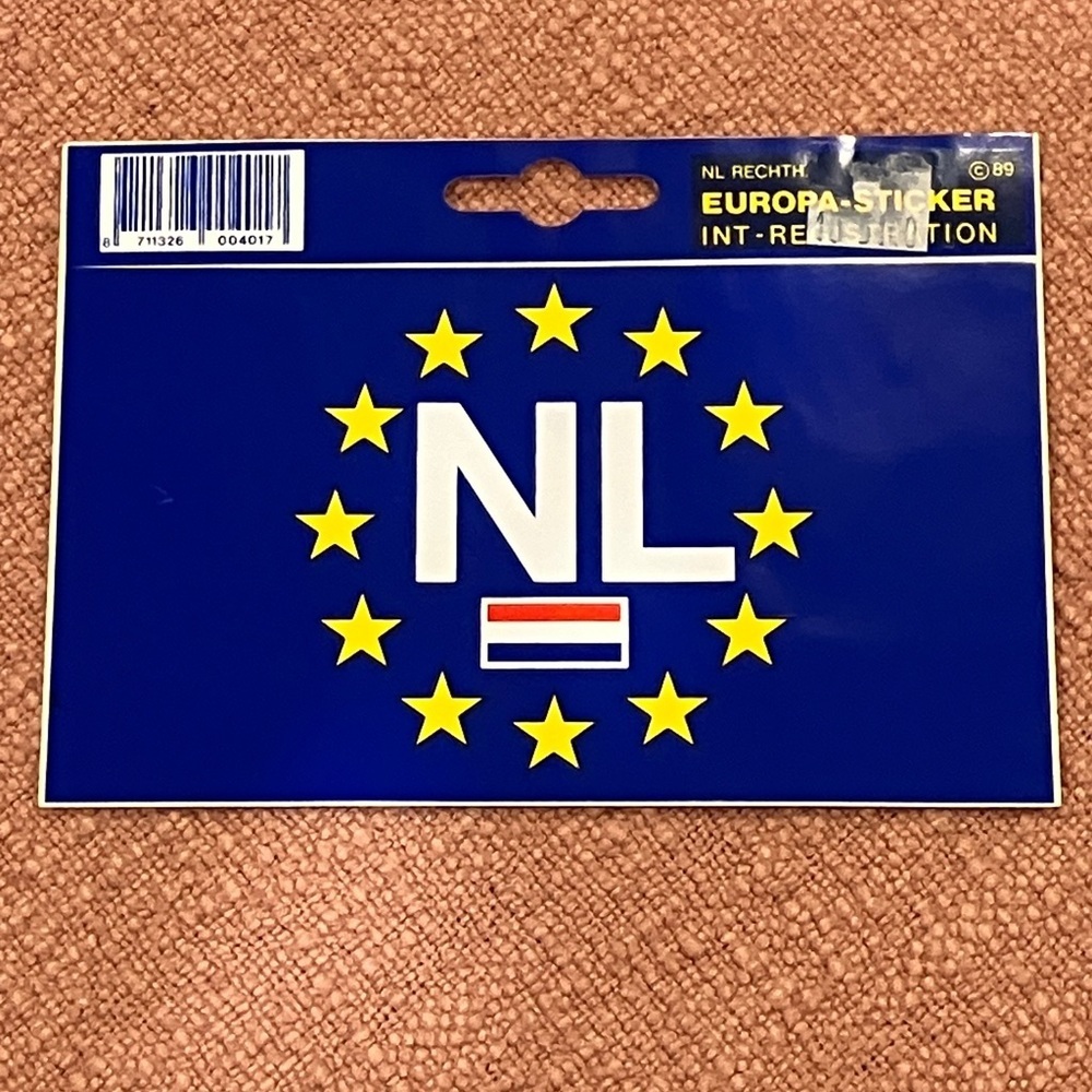 Netherlands sticker Dutch Europa